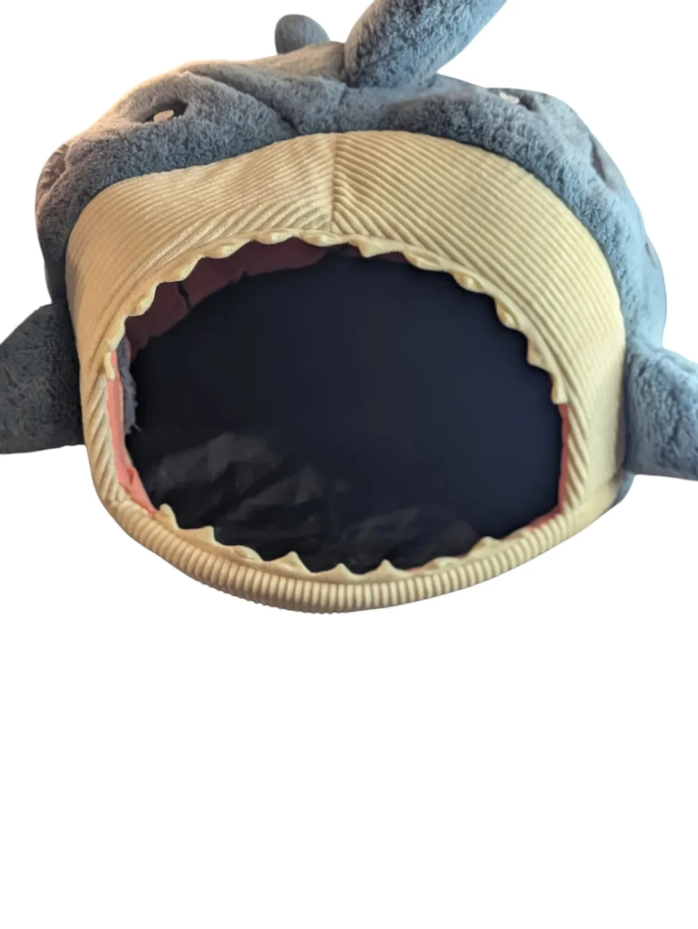Plush Shark-Shaped Dog/Pet Bed